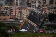 The disaster has sparked a fierce debate over the state of Italy's infrastructure