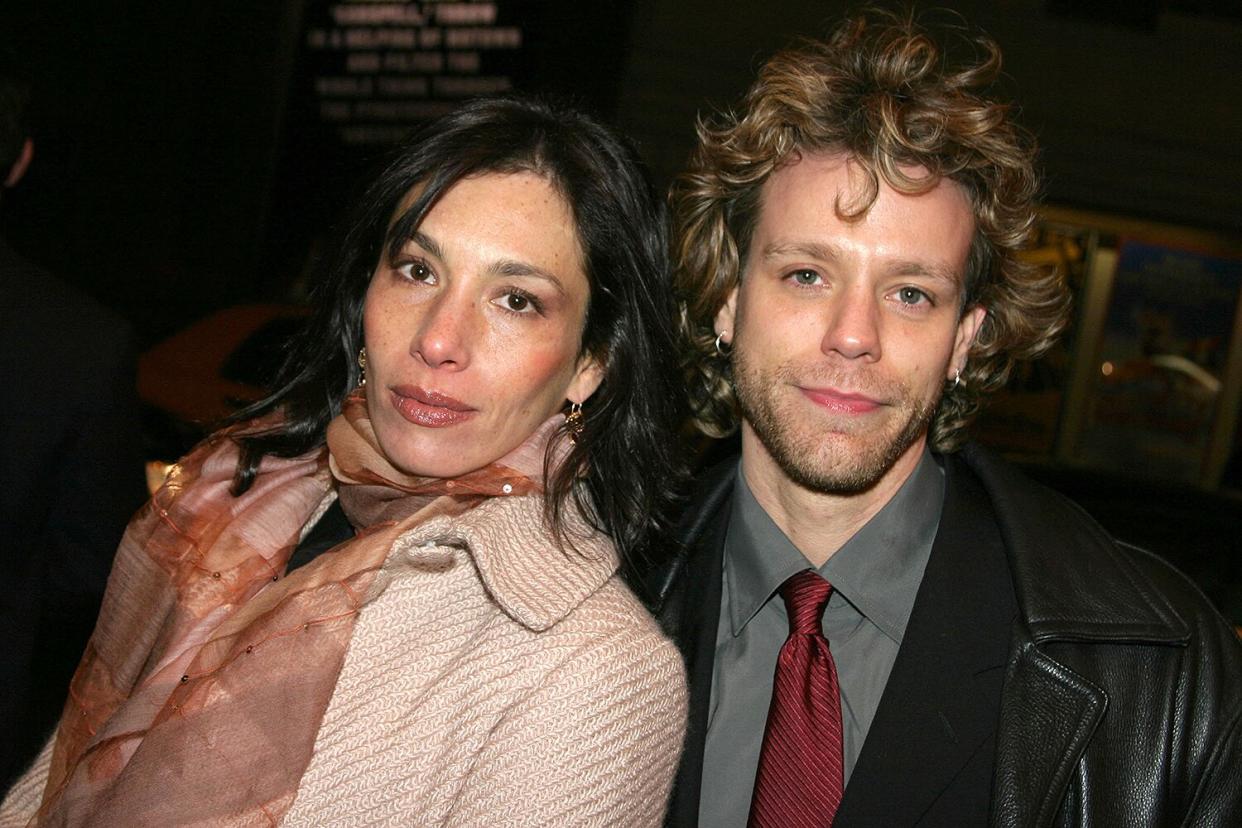 Cybele Pascal and husband Adam Pascal during Dirty Rotten Scoundrels Broadway Opening Night at The Imperial Theater in New York City, New York, United States.