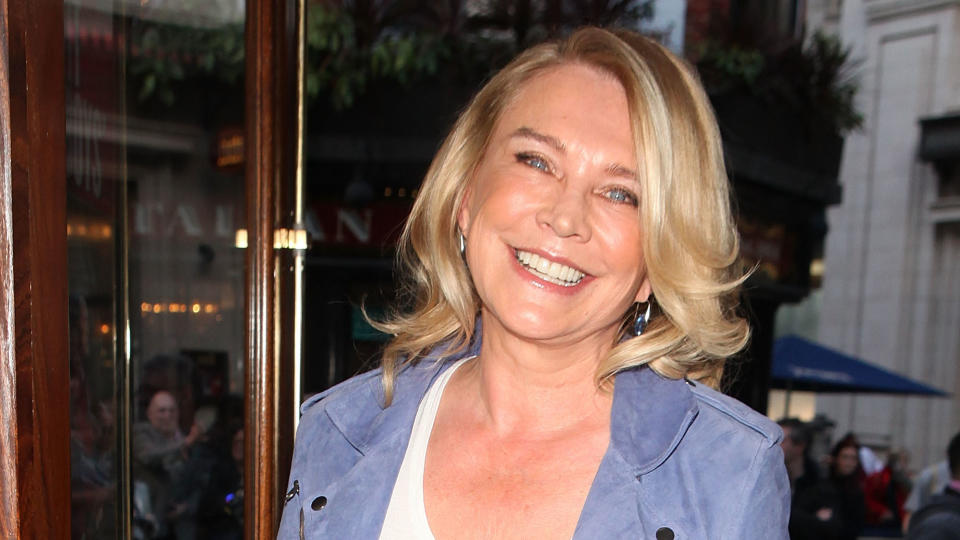 Amanda Redman has spoken of her grief at the passing of her close friend Dennis Waterman. (Getty)
