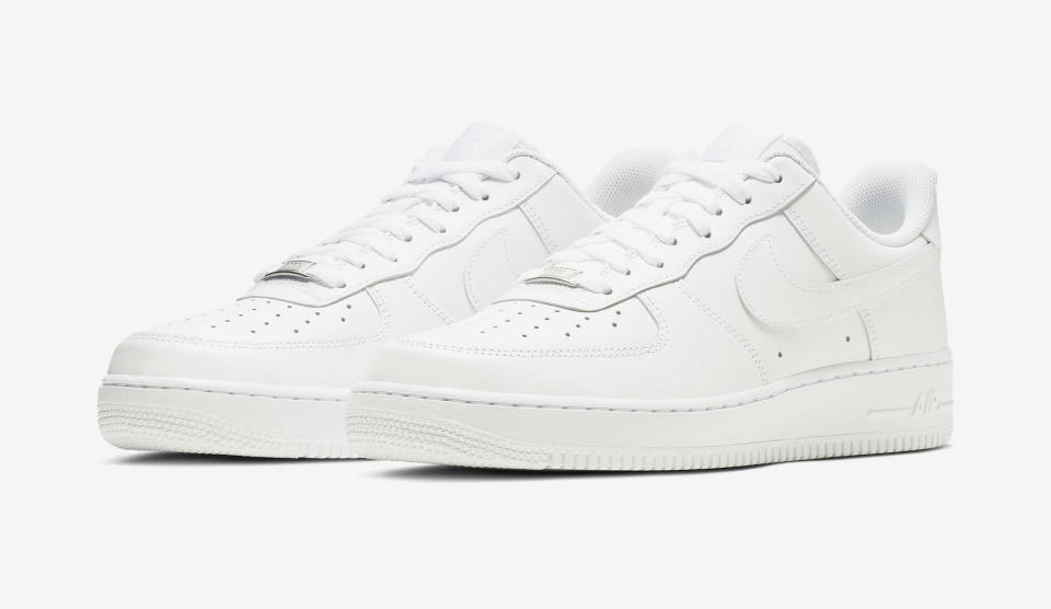 Nike Air Force 1 Low All-White, nike air force 1 history