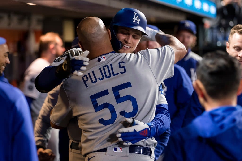 DODGERS-GIGANTES (AP)