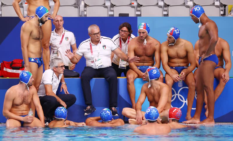 Water Polo - Men - Group A - United States v Italy