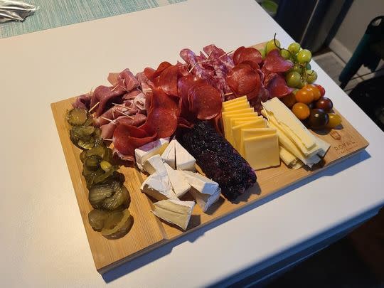 29% off a bamboo charcuterie board