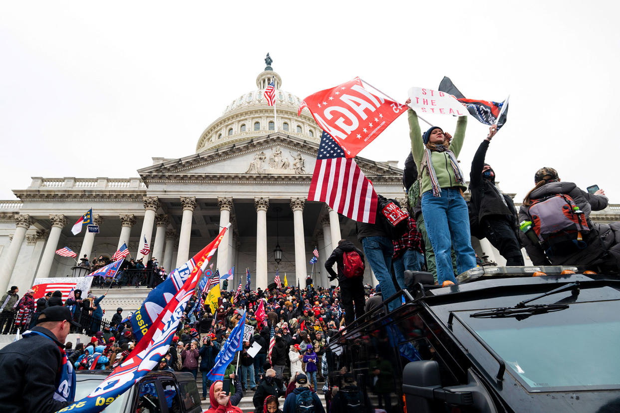 US Capitol Riot Jan 6 Bill Clark/CQ-Roll Call, Inc via Getty Images