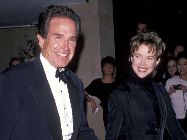 Ron Galella, Ltd./Ron Galella Collection Warren Beatty and Annette Bening during 10th Carousel of Hope Ball to Benefit Juvenile Diabetes at Beverly Hilton Hotel in Beverly Hills, California, United States