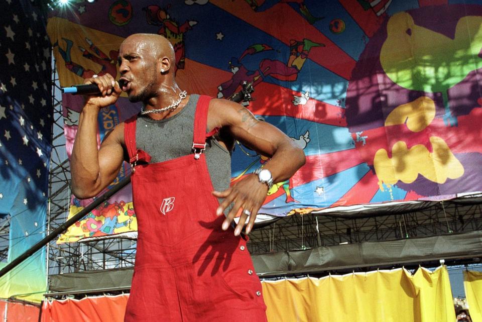 DMX during Woodstock '99 in Saugerties, New York in Saugerties, New York, United States.