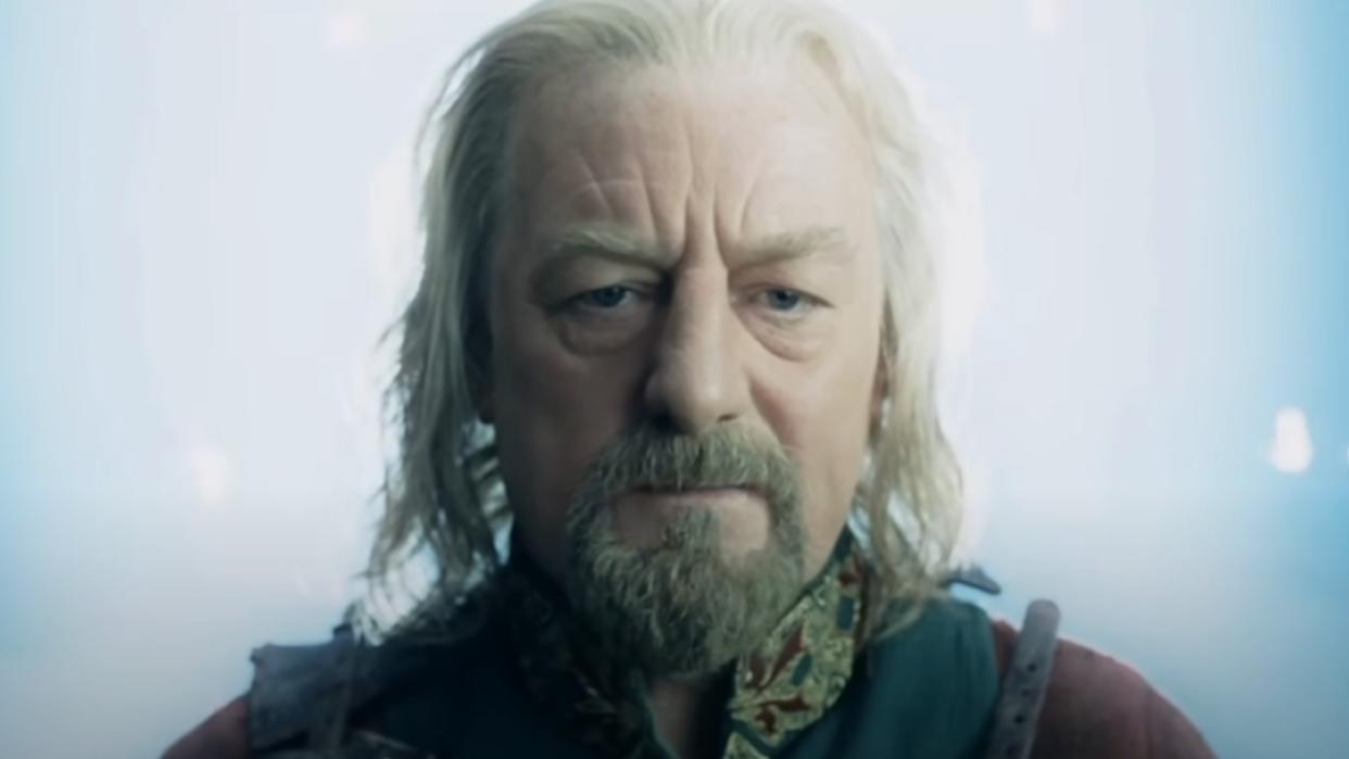  Bernard Hill in Lord of The Rings. 