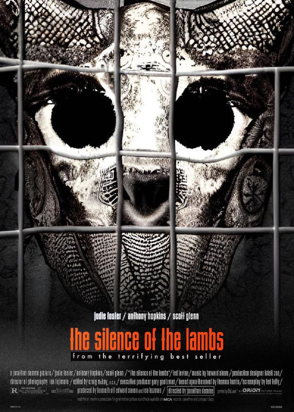 The Silence of the Lambs AI poster