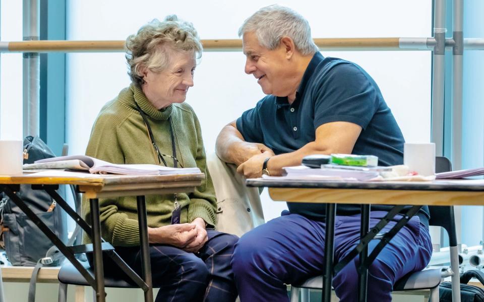 'Sondheim nut': Julia McKenzie and Cameron Mackintosh