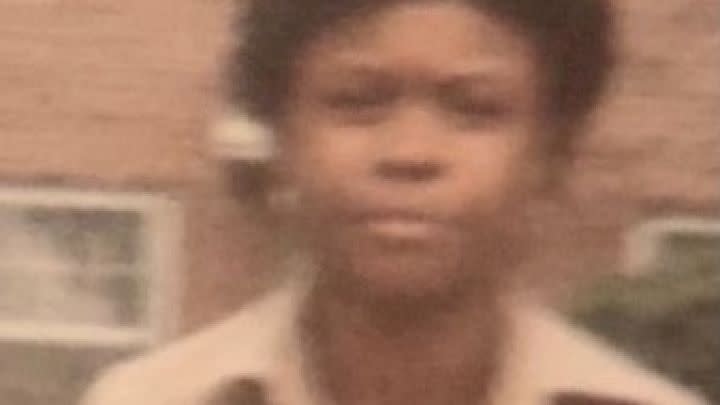 Angela Hill, pictured in an undated image used on a GoFundMe page for her family.