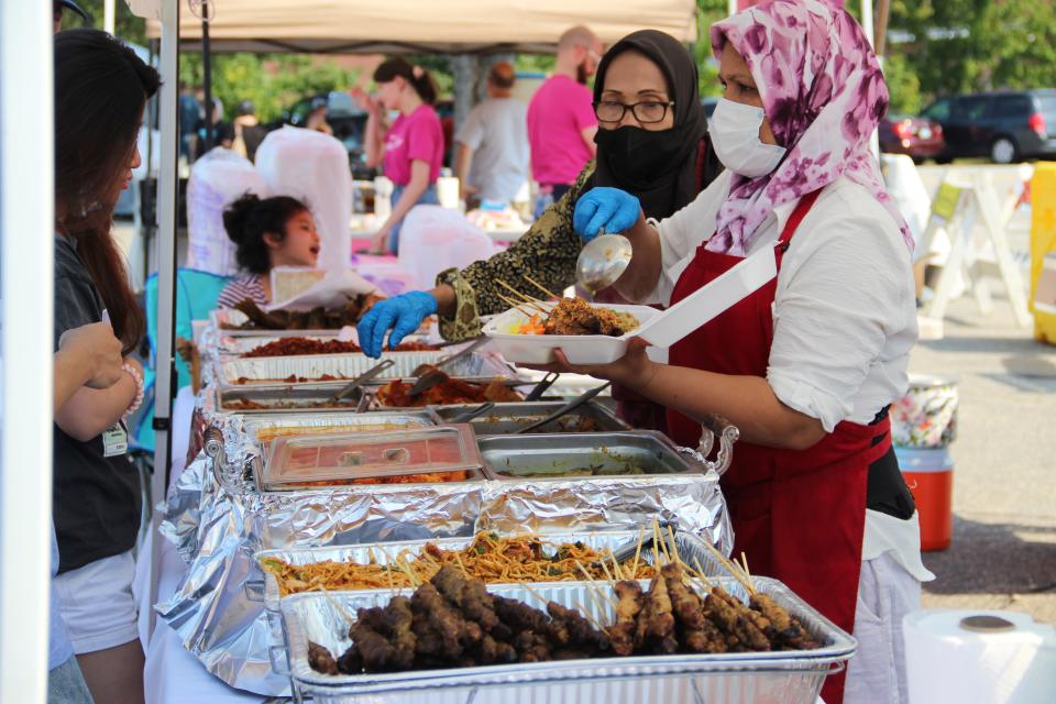 Traditional, authentic Indonesian street food was a hit at the Indonesian Festival in Somersworth Saturday, Sept. 10, 2022.