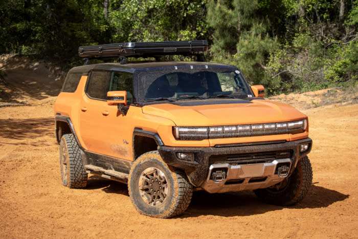 GMC Hummer EV SUV overland adventure