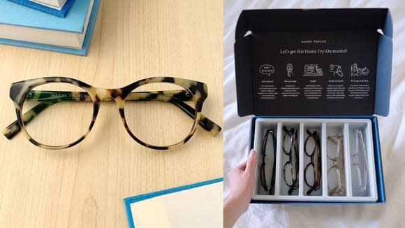 Gifts that give back: Warby Parker glasses.