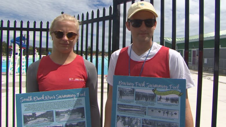 Bowring Park pool celebrates 50 years with man who was there at the start