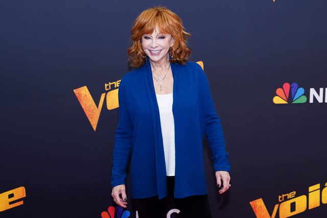 <p>Tyler Golden/NBC via Getty Images</p> Reba McEntire