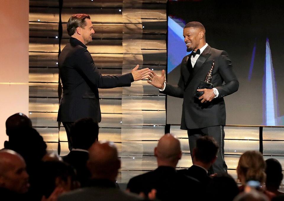 Leonardo DiCaprio and Jamie Foxx | Chelsea Lauren/Variety/Shutterstock