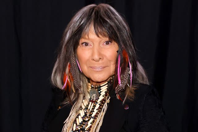 <p>Tommaso Boddi/Getty Images</p> Buffy Sainte-Marie