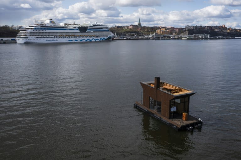 In Sweden and Finland, some unusual saunas have been built in recent years (Jonathan NACKSTRAND)