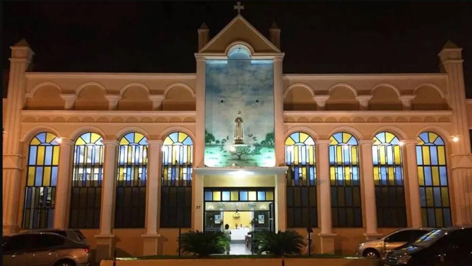 Feto foi encontrado na paróquia Nossa Senhora de Fátima de Aracaju (SE). (Foto: Divulgação/ Arquidiocese de Aracaju)