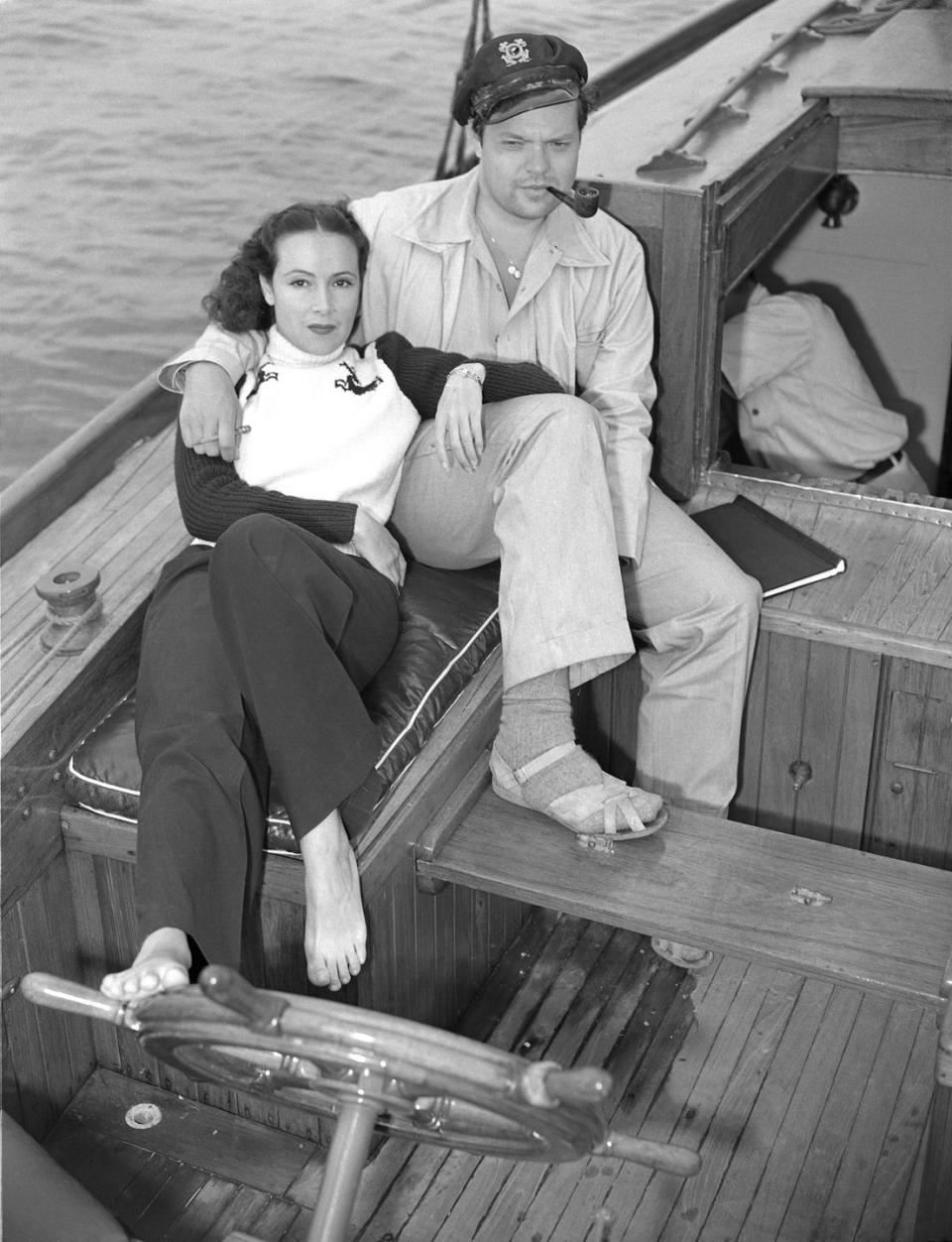 1940: Dolores del Río and Orson Welles