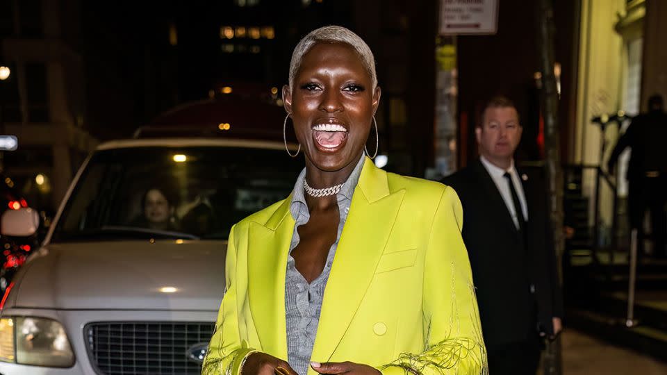 Jodie Turner-Smith attends a private Gucci party on February 10. - Gilbert Carrasquillo/GC Images/Getty Images