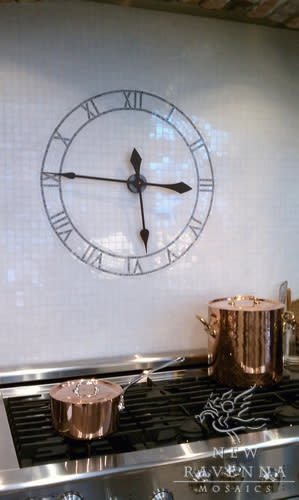 Amazing backsplashes to transform a kitchen new ravenna clock