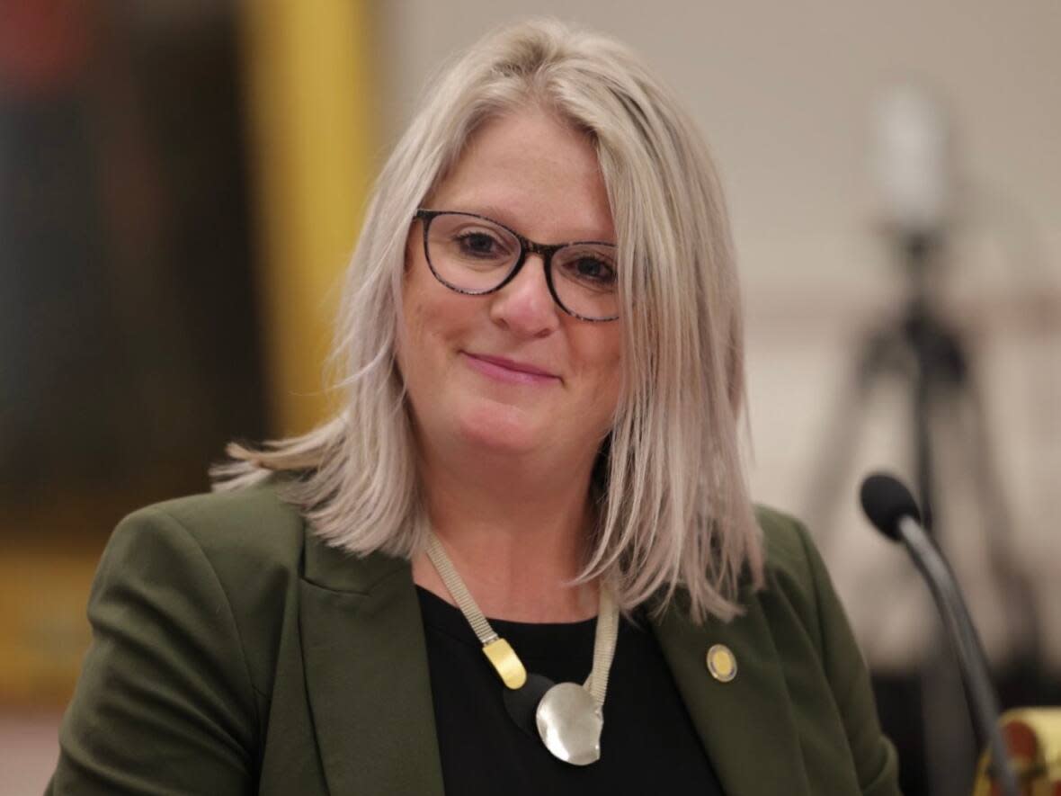 Kim Masland is the minister of public works. (Robert Short/CBC - image credit)