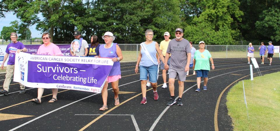 Relay for Life was held Saturday in Centreville raising about $39,000 with 14 teams.