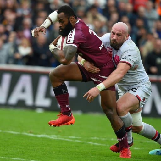 Bordeaux-Begles' Fiji centre Semi Radradra has crossed five times in eight league games this season