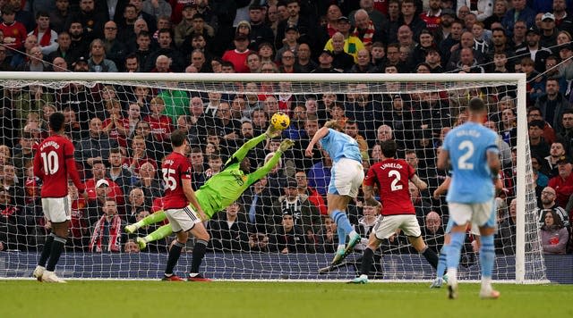 Andre Onana was in fine form in the United goal