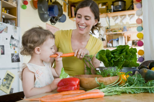 El bebé y tu dieta vegetariana / Foto: Thinkstock