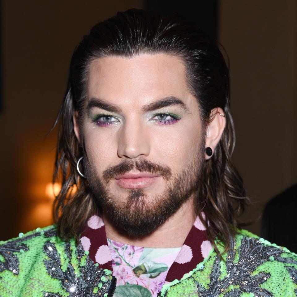 Adam Lambert: Sparkling Two-Tone Eyes