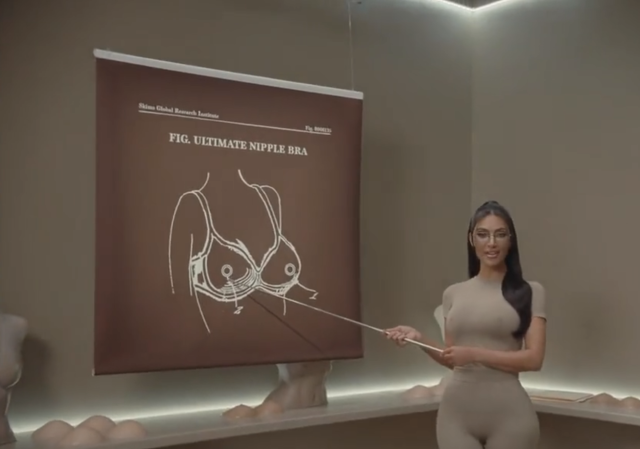 Kim Kardashian's Climate-Focused Skims Nipple Bra Advertising Is, In My  Humble Opinion, A Bit Of A Dystopian Mess