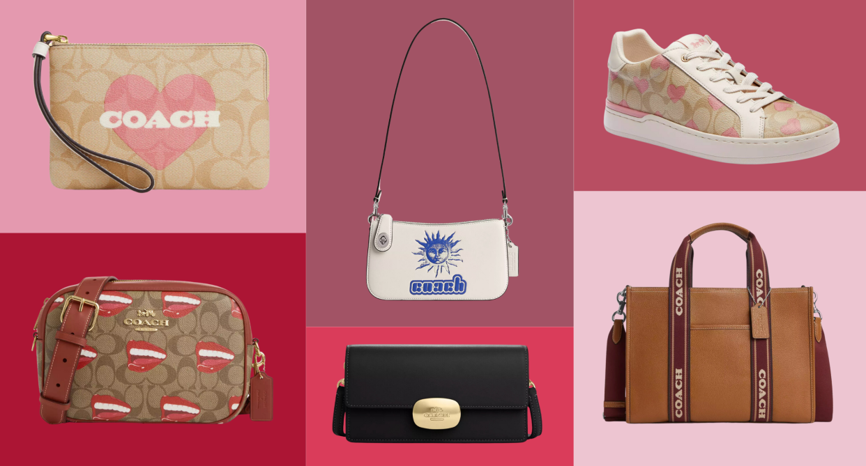 Valentine's Day is one month away — shop Coach Outlet's best Valentine's Day gifts (Photos via Coach Outlet).