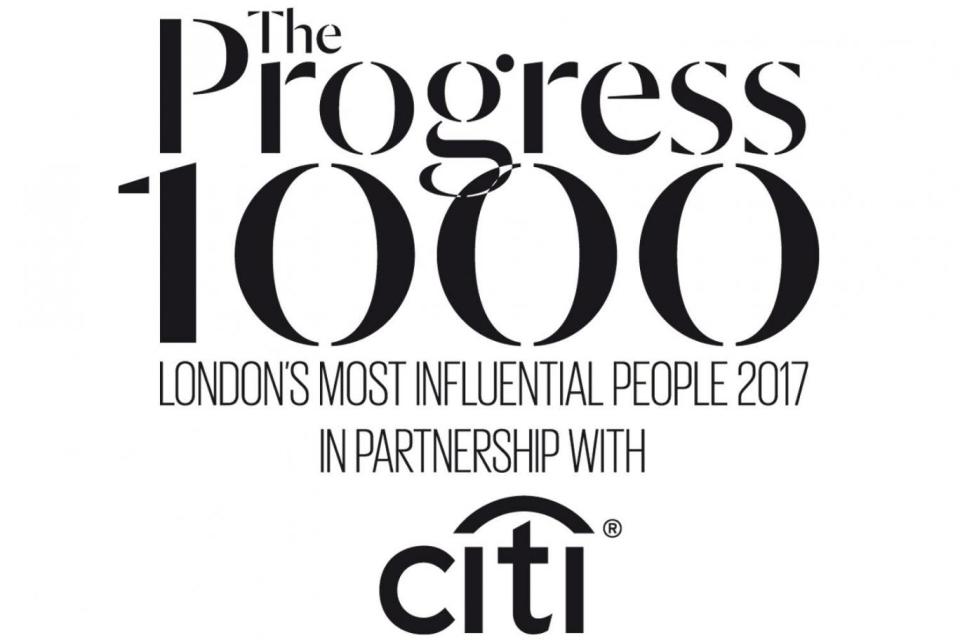 The Progress 1000, in partnership with Citi, and supported by Invisalign, is the Evening Standard’s celebration of the people who make a difference to London life. #progress1000