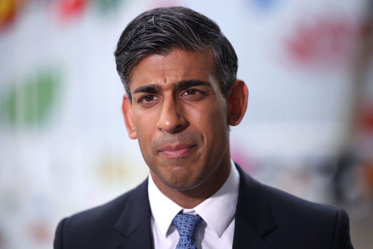 Rishi Sunak looks set to weaken some green pledges ( Dan Kitwood/PA)