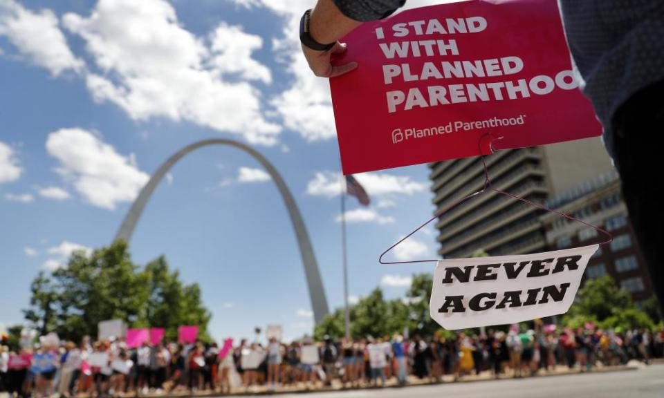 <span>Photograph: Jeff Roberson/AP</span>