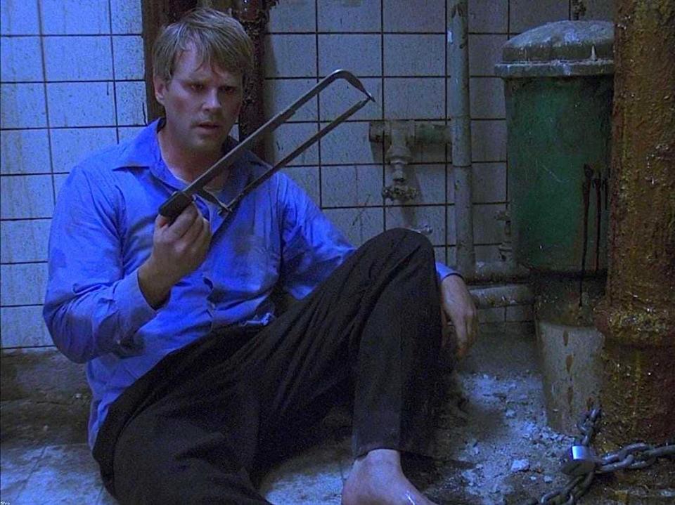 Cary Elwes as Dr. Gordon in "Saw."