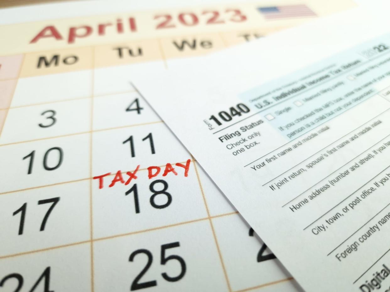 Tax Day, the deadline to file your income taxes, falls on April 18 this year.