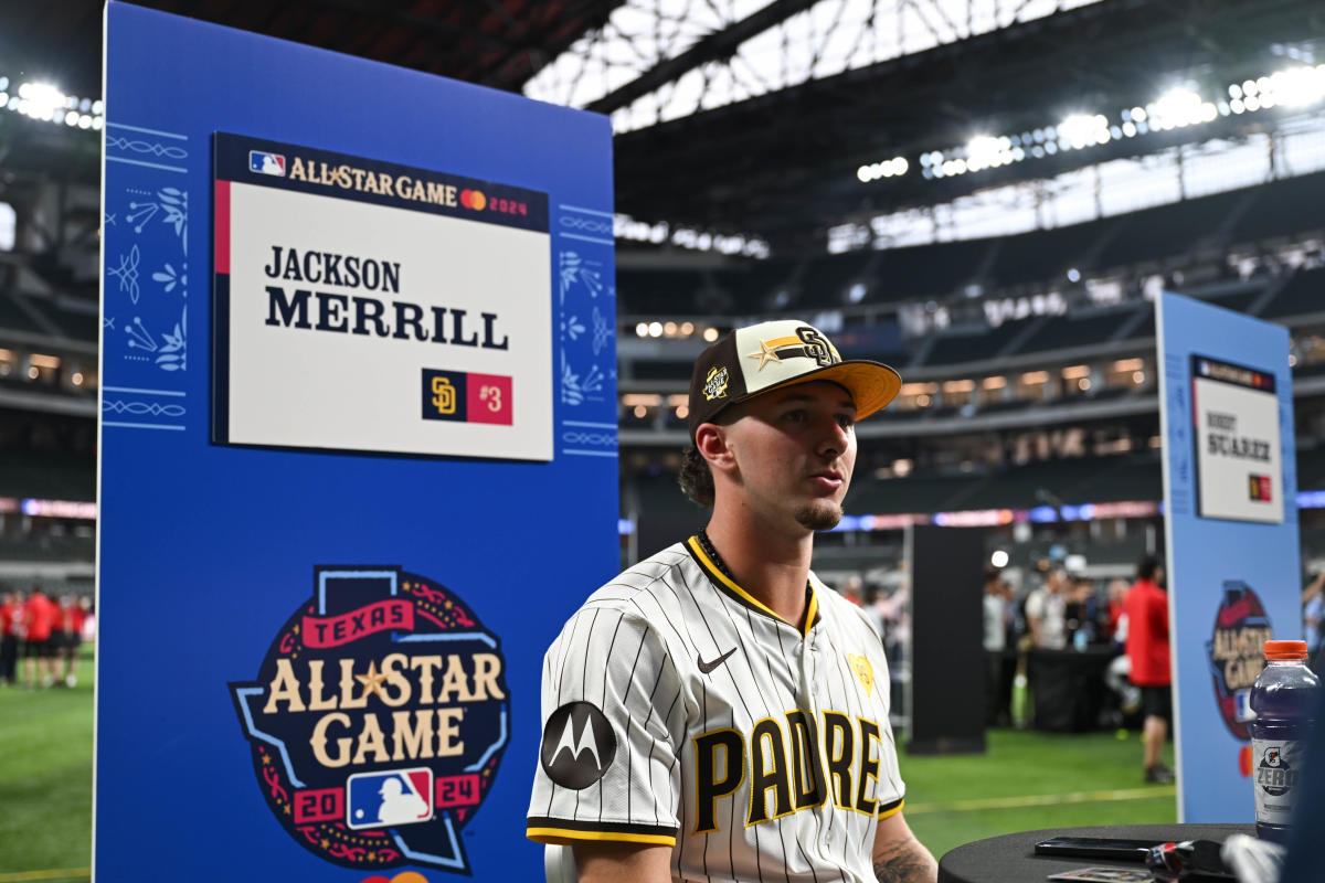 MLB AllStar Game Jackson Merrill, Hunter Greene, Mason Miller and