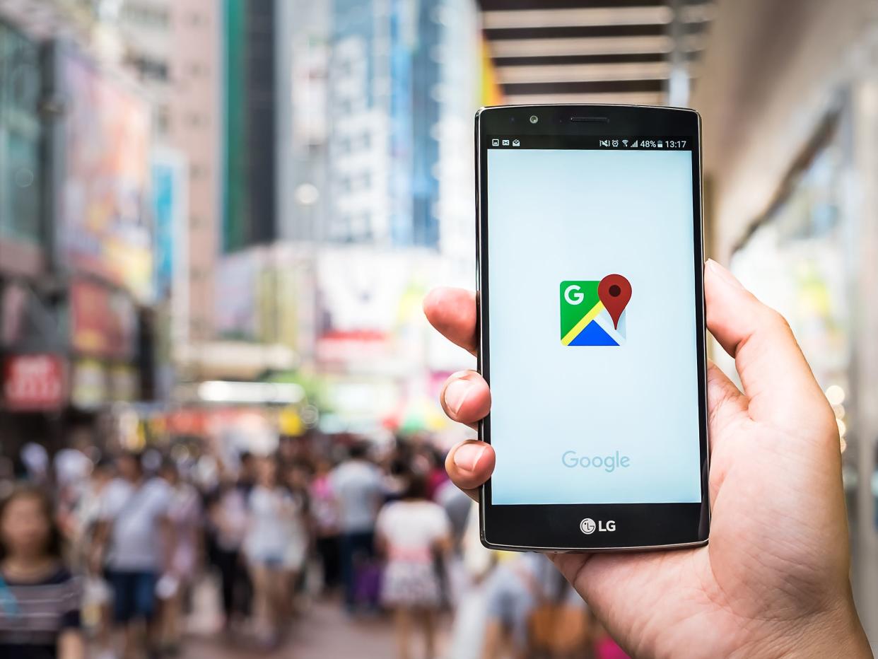 google maps phone