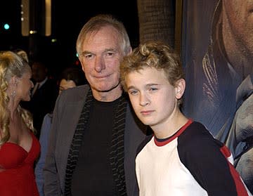 Peter Weir and Max Pirkis at the LA premiere of 20th Century Fox's Master and Commander: The Far Side of the World