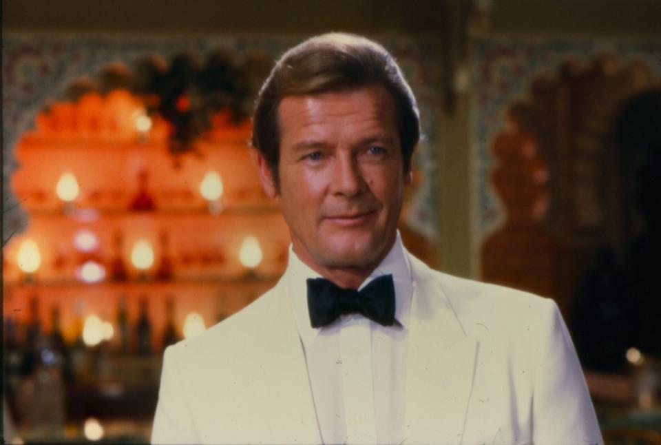 <p>Roger Moore, 14 October 1927 – 23 May 2017<br>Best known for: James Bond, The Saint </p>