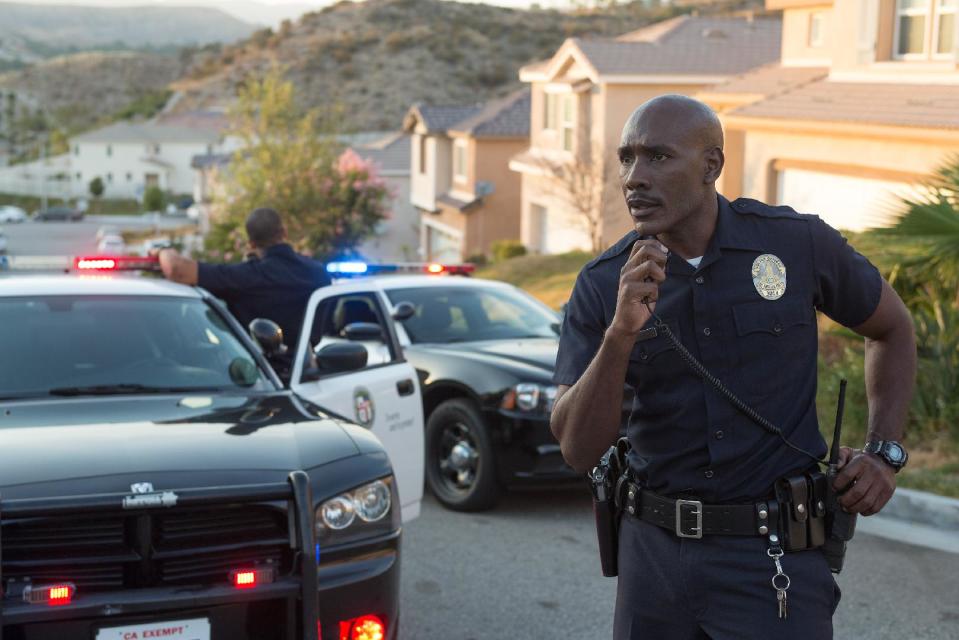 This film image released by Sony - TriStar Pictures shows Morris Chestnut in a scene from "The Call." (AP Photo/ Sony-TriStar Pictures, Greg Gayne)