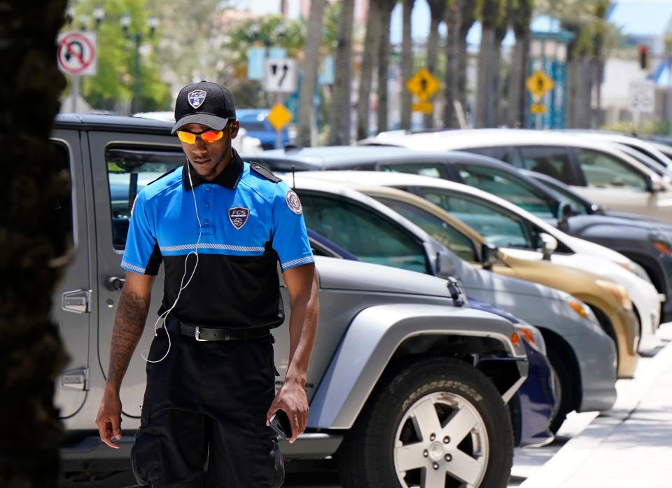 Daytona Beach is running a 60-day pilot program to see how having unarmed security guards on Beach Street works out. The guards are doing foot patrols from Orange Avenue to just north of Bay Street Monday through Saturday.