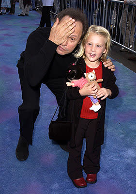 Billy Crystal and Mary Gibbs at the Hollywood premiere of Monsters, Inc.