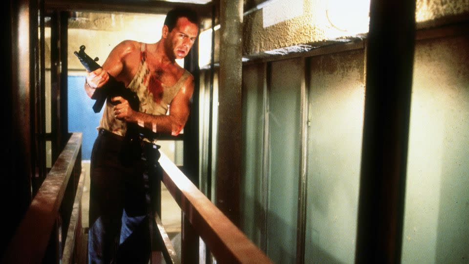 Bruce Willis in "Die Hard" (1988).
 - Peter Sorel/20th Century Fox/Kobal/Shutterstock