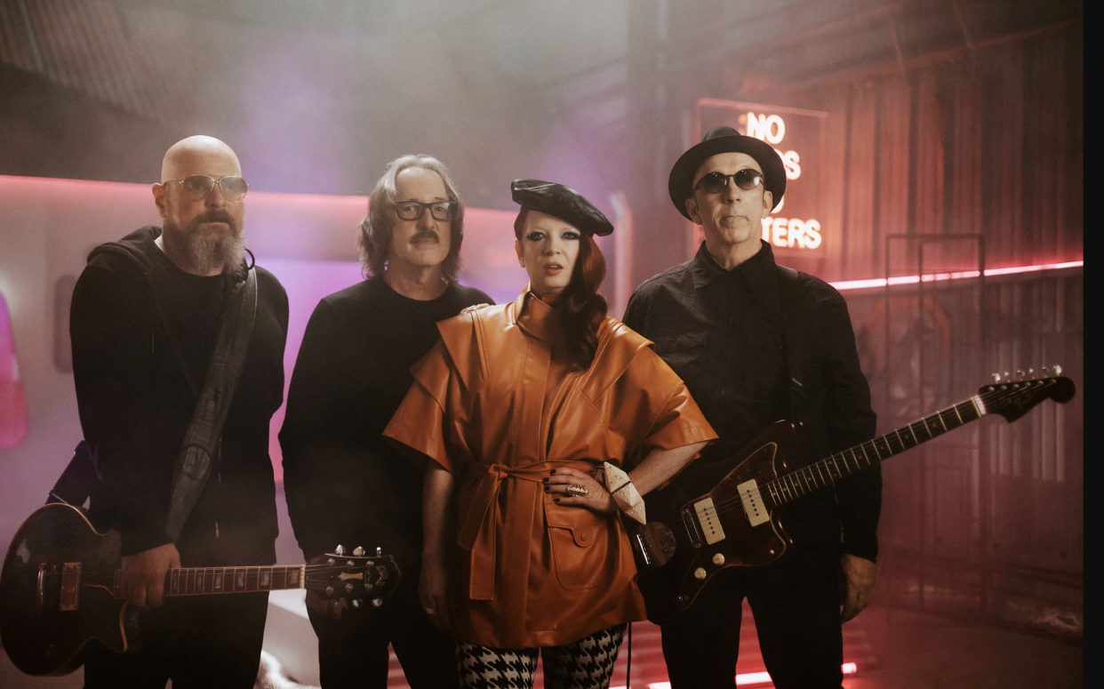 Garbage's Steve Marker, Butch Vig, Shirley Manson, Duke Erikson (Photo: Sacks & Co.)