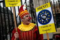 <p>For some, Brexit is no laughing matter (GETTY) </p>