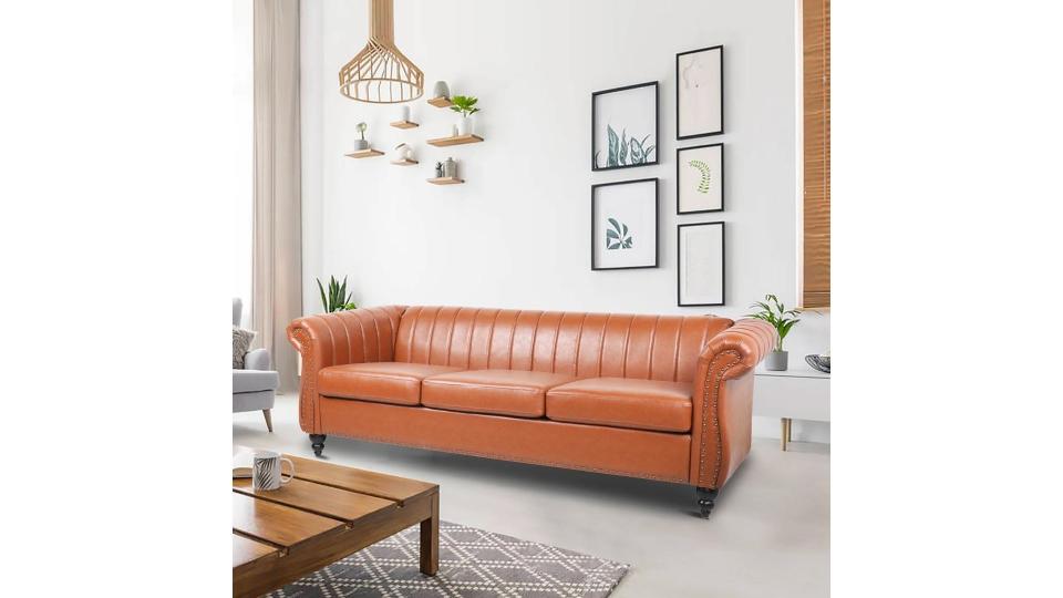 Best Faux Leather Couches and Sofas